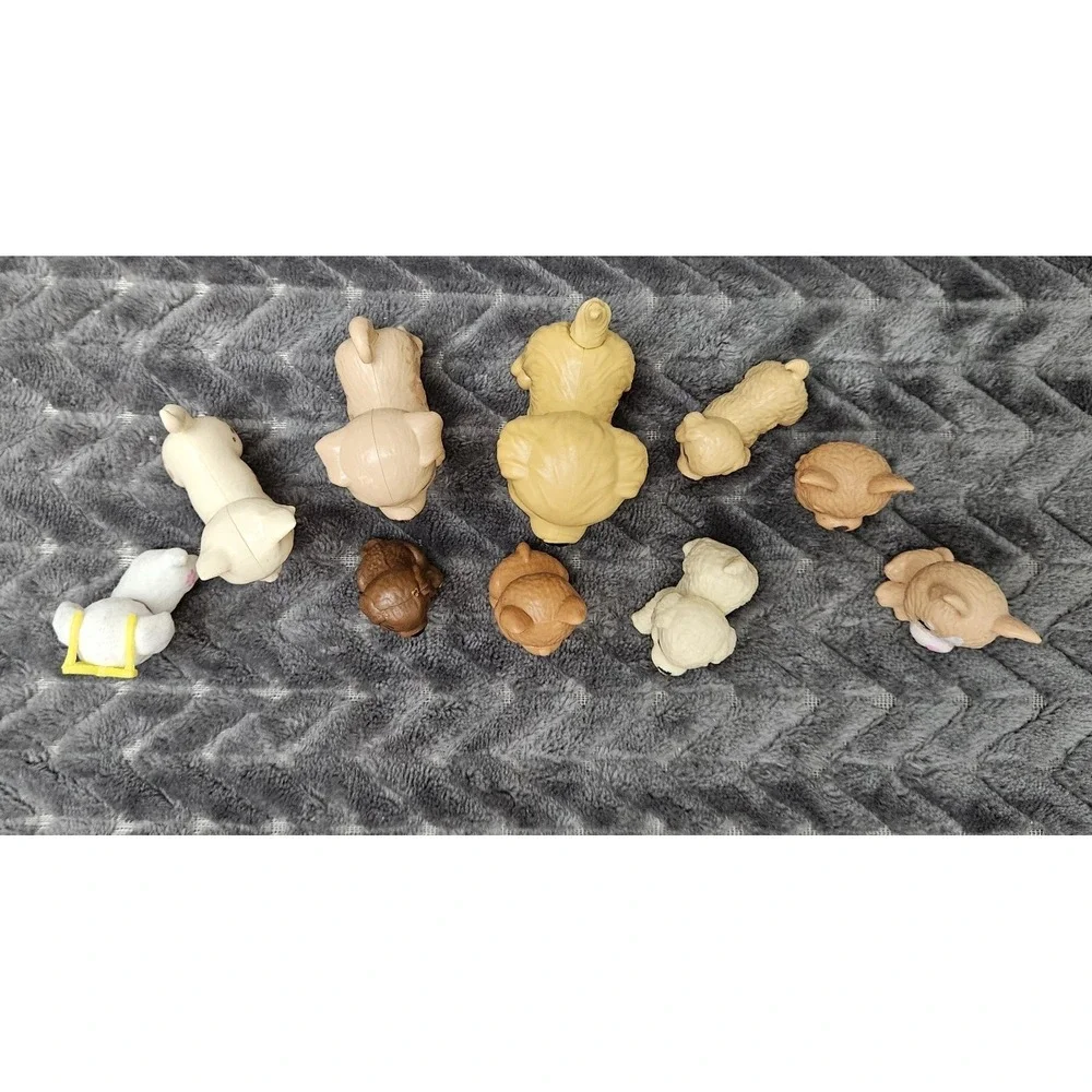 Barbie Doll Pets Mixed Figures Animals Dogs Cat‎ Lot of 10 Bundle